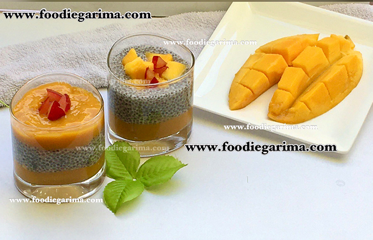 Mango Chia Pudding Recipe | Vegan and Gluten free Pudding