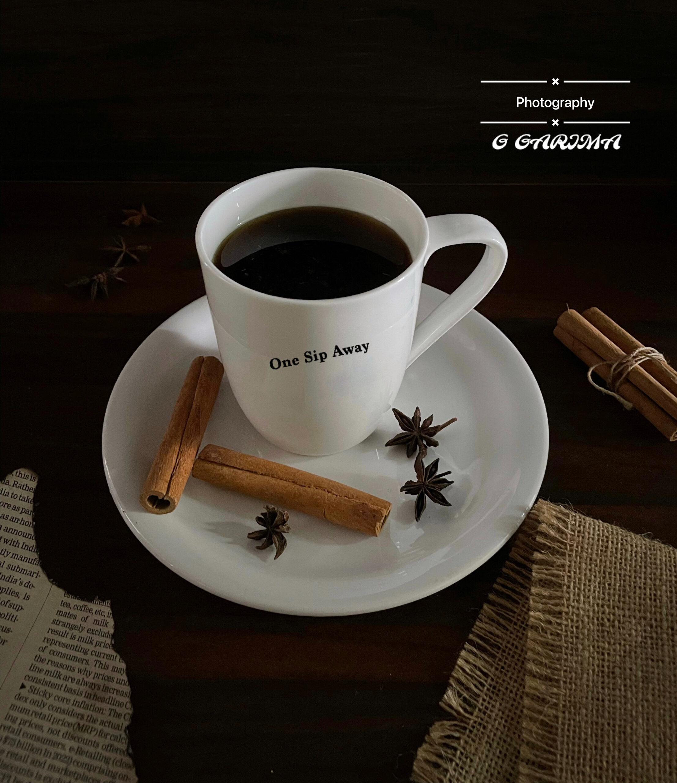 Coffee Photography | Black Coffee