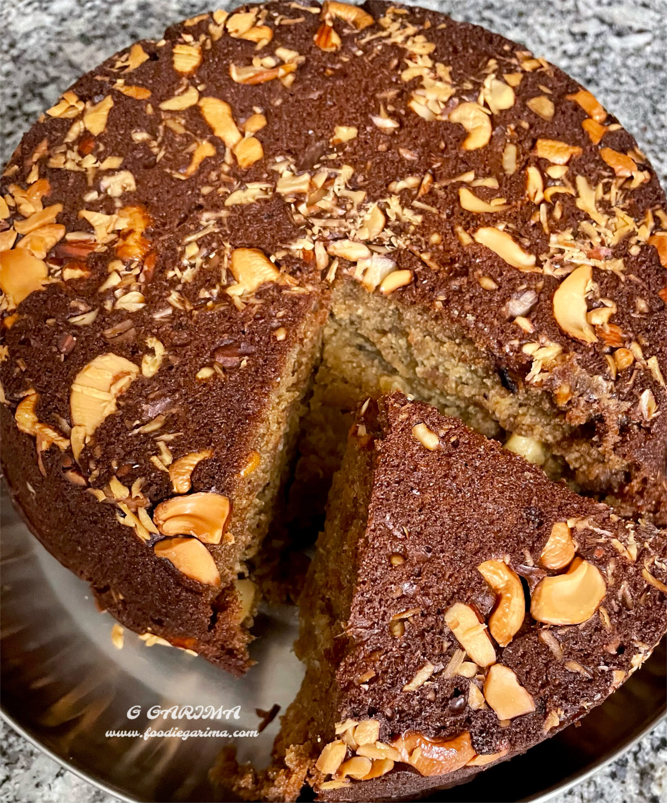 Dates and Nuts Cake Recipe | Eggless Recipe