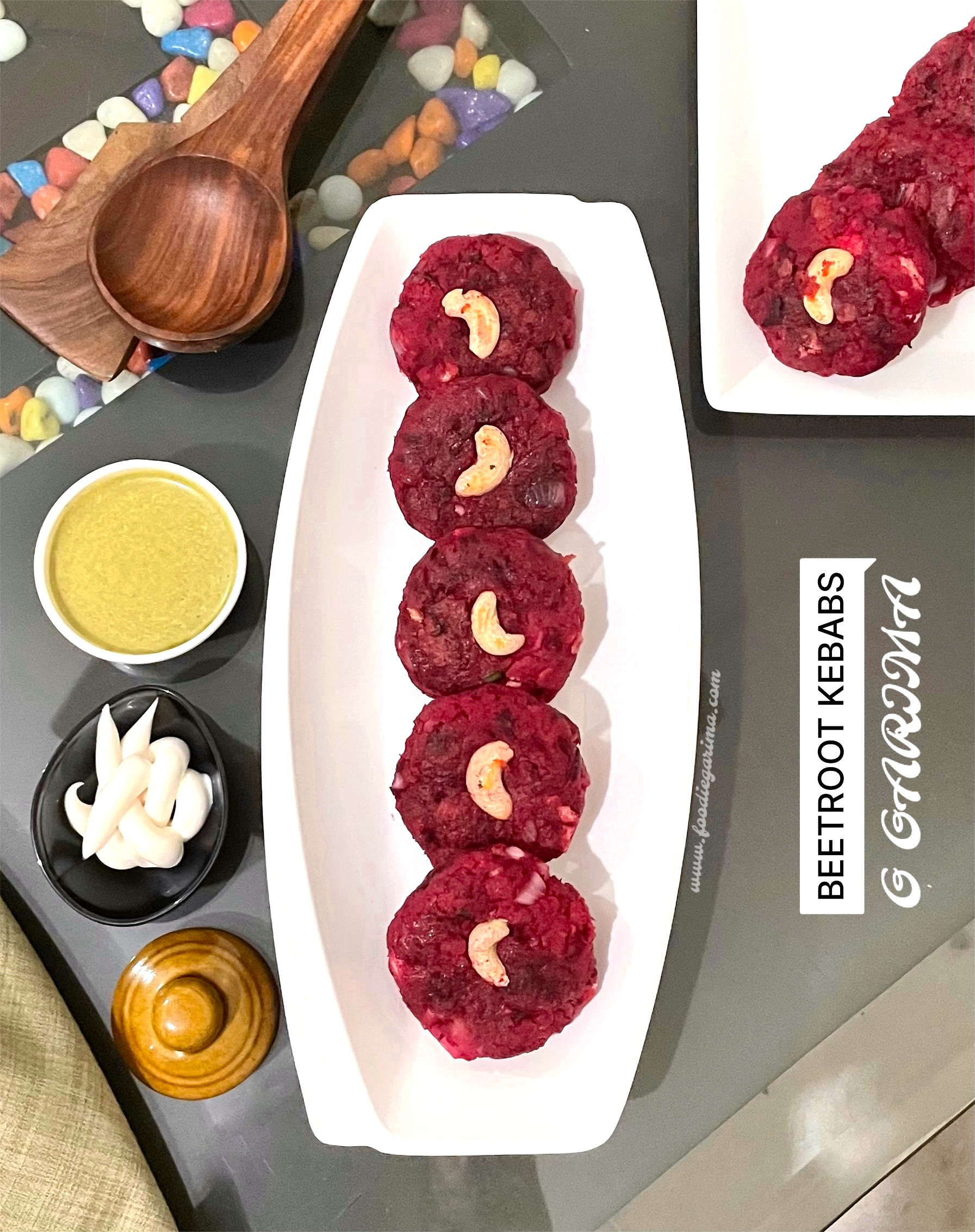 Beetroot Kebabs Recipe | Beetroot Tikkis