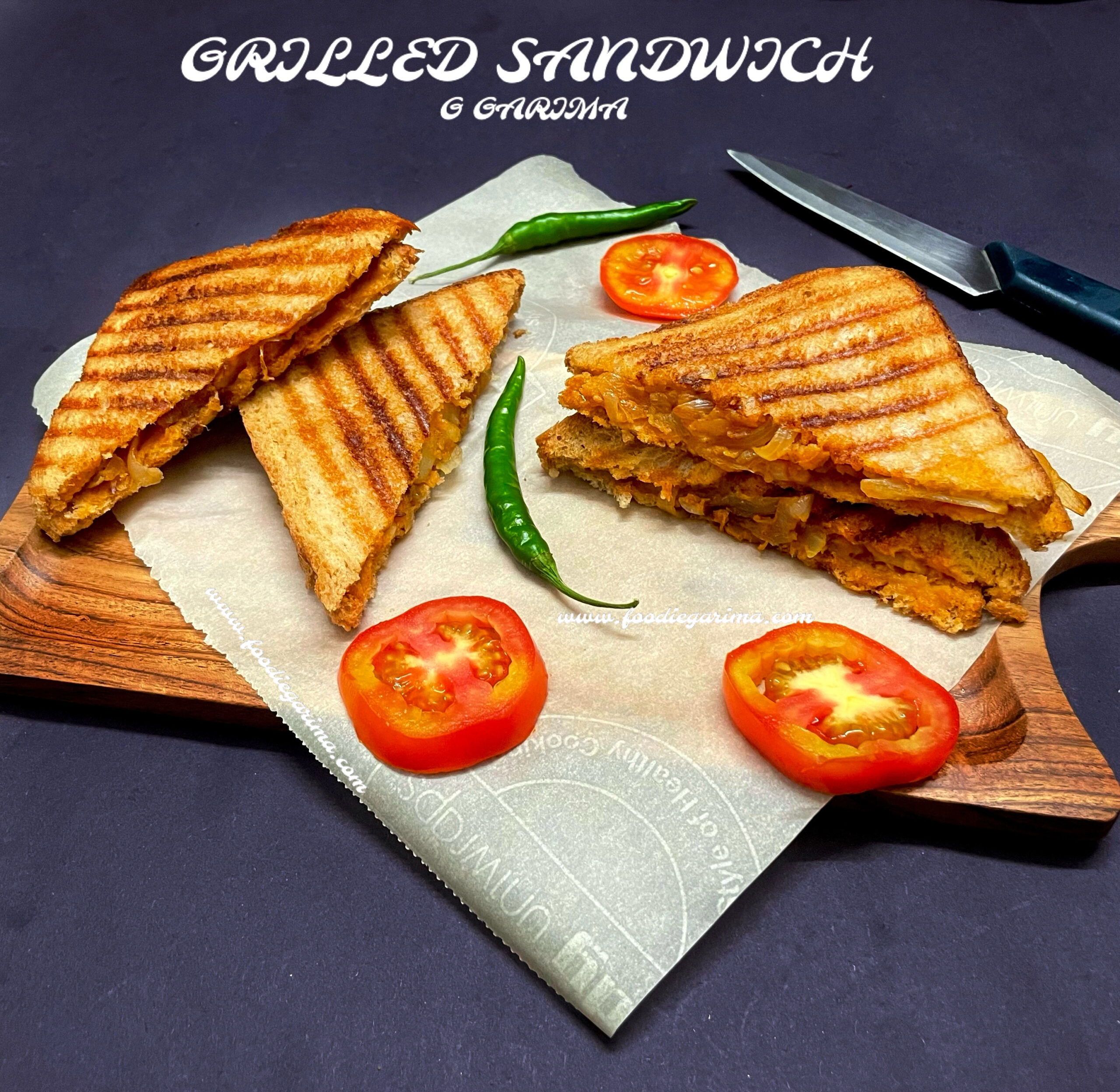 Potato Grilled Sandwich Recipe