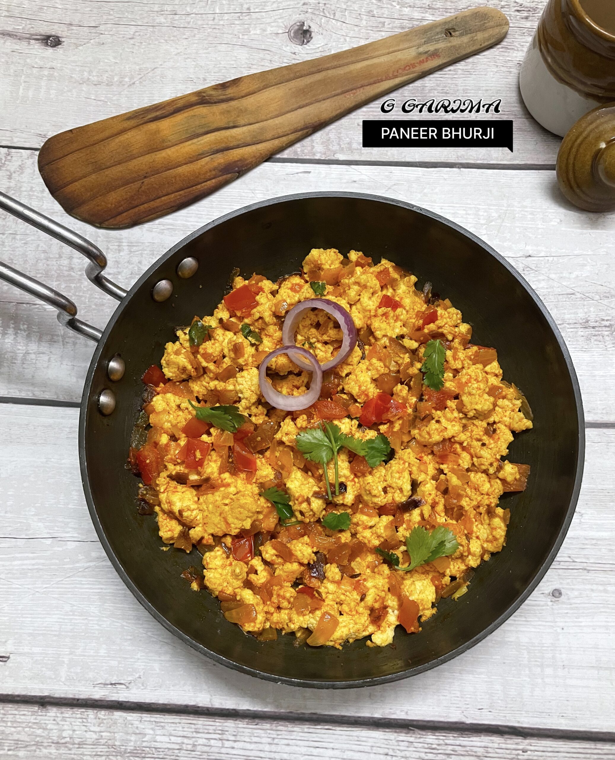 Paneer Bhurji Recipe | Using Fresh Homemade Paneer