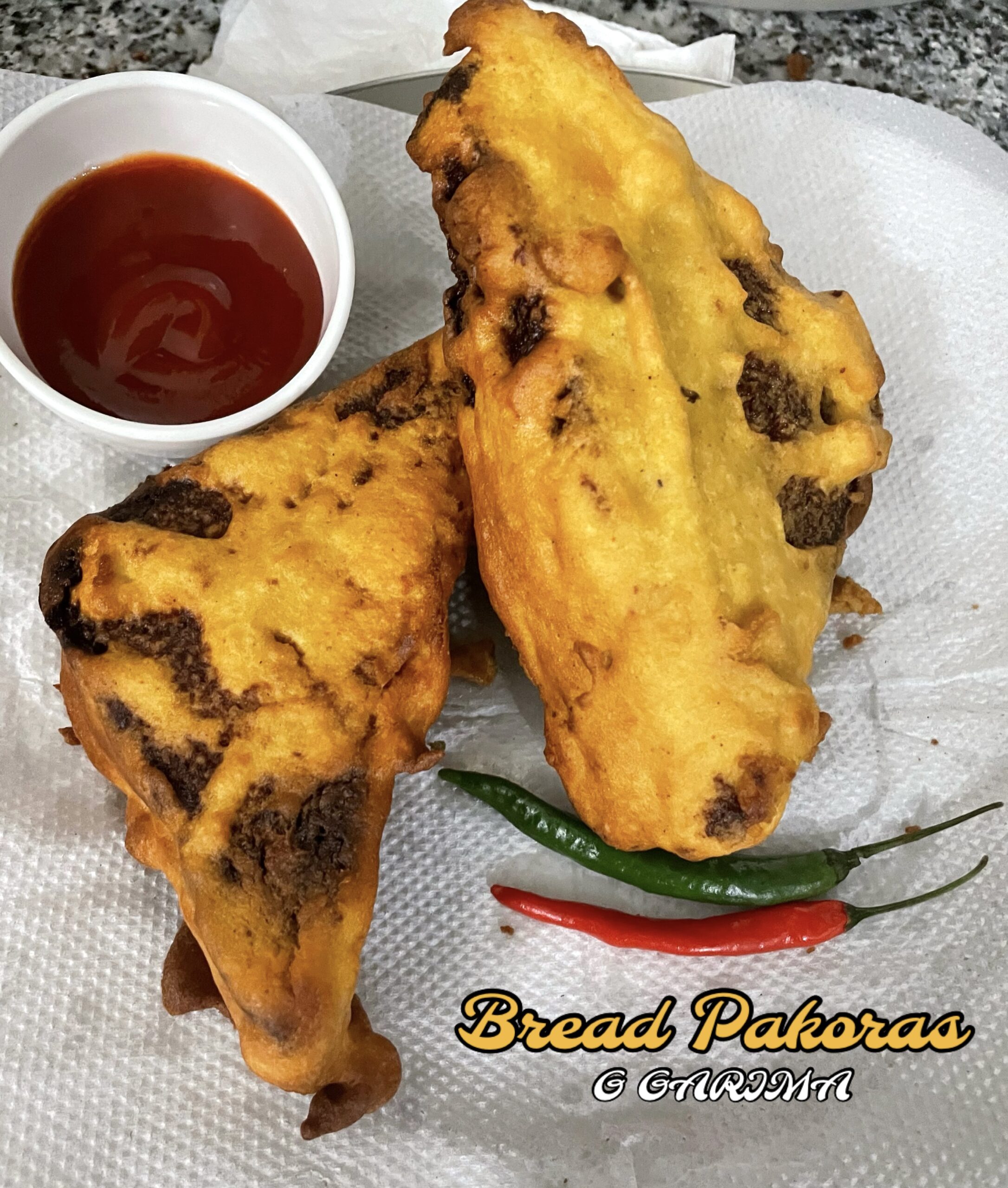 BREAD PAKORA RECIPE | HOMEMADE BREAD PAKORAS