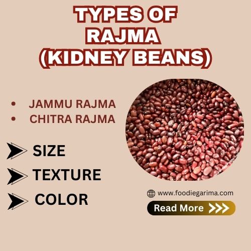 Types of Rajma (Kidney Beans) | Color, Size, Texture, and Taste