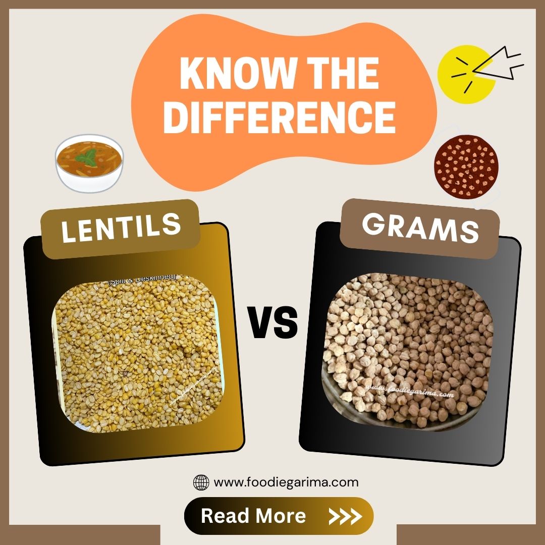 Lentils vs Grams | The Differences