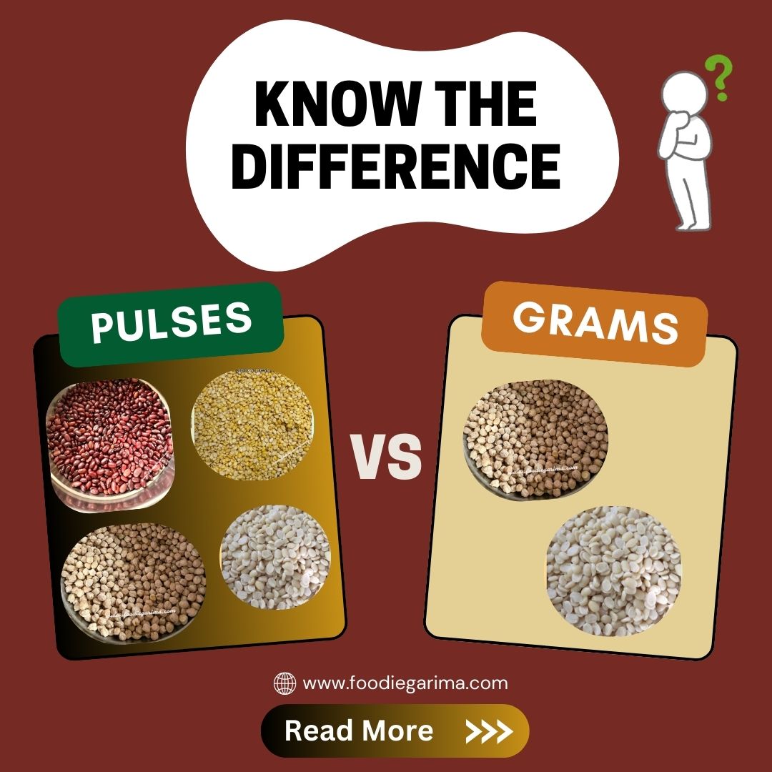 Are Pulses and Grams the Same?