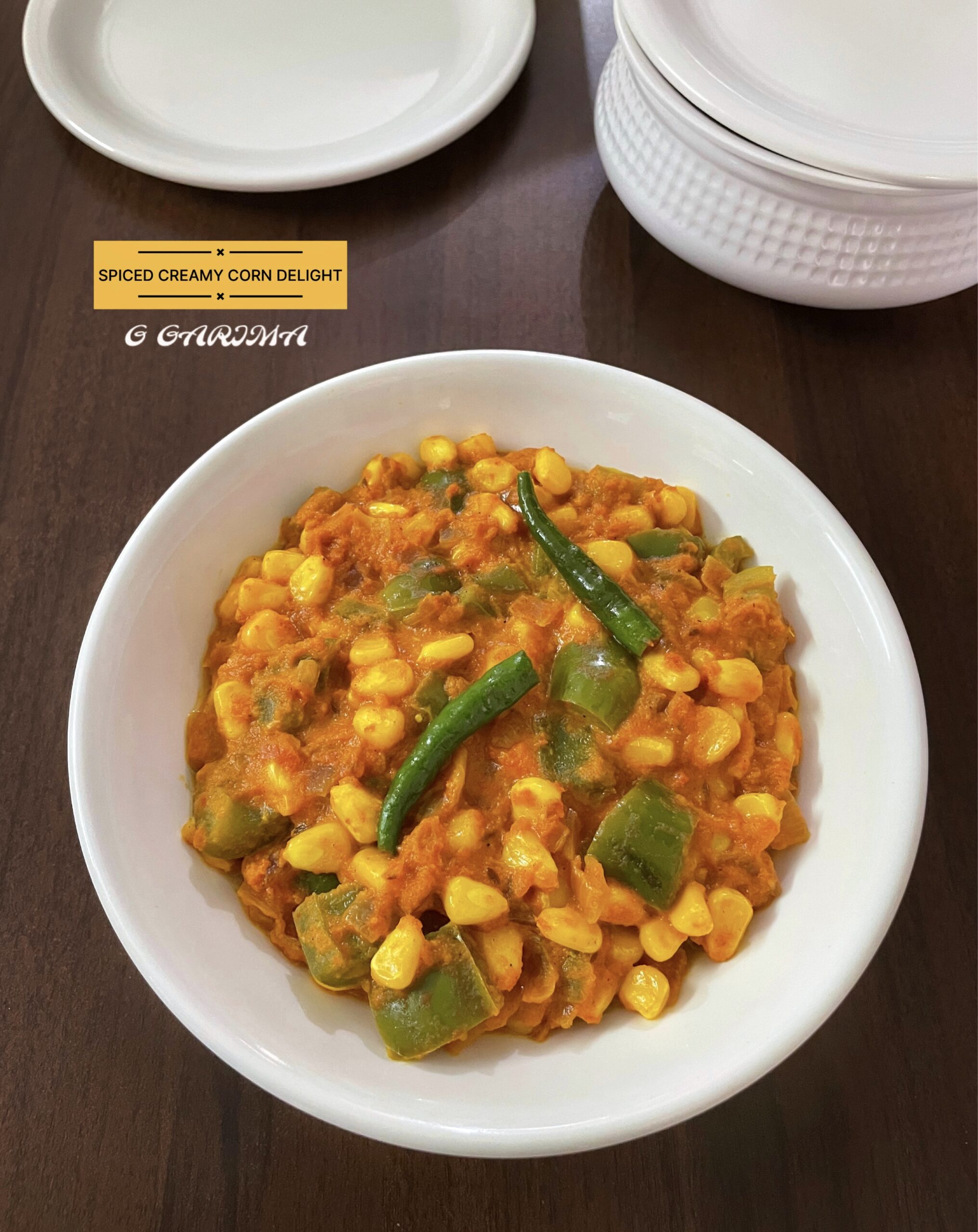 Corn Delight Recipe | Spiced Creamy